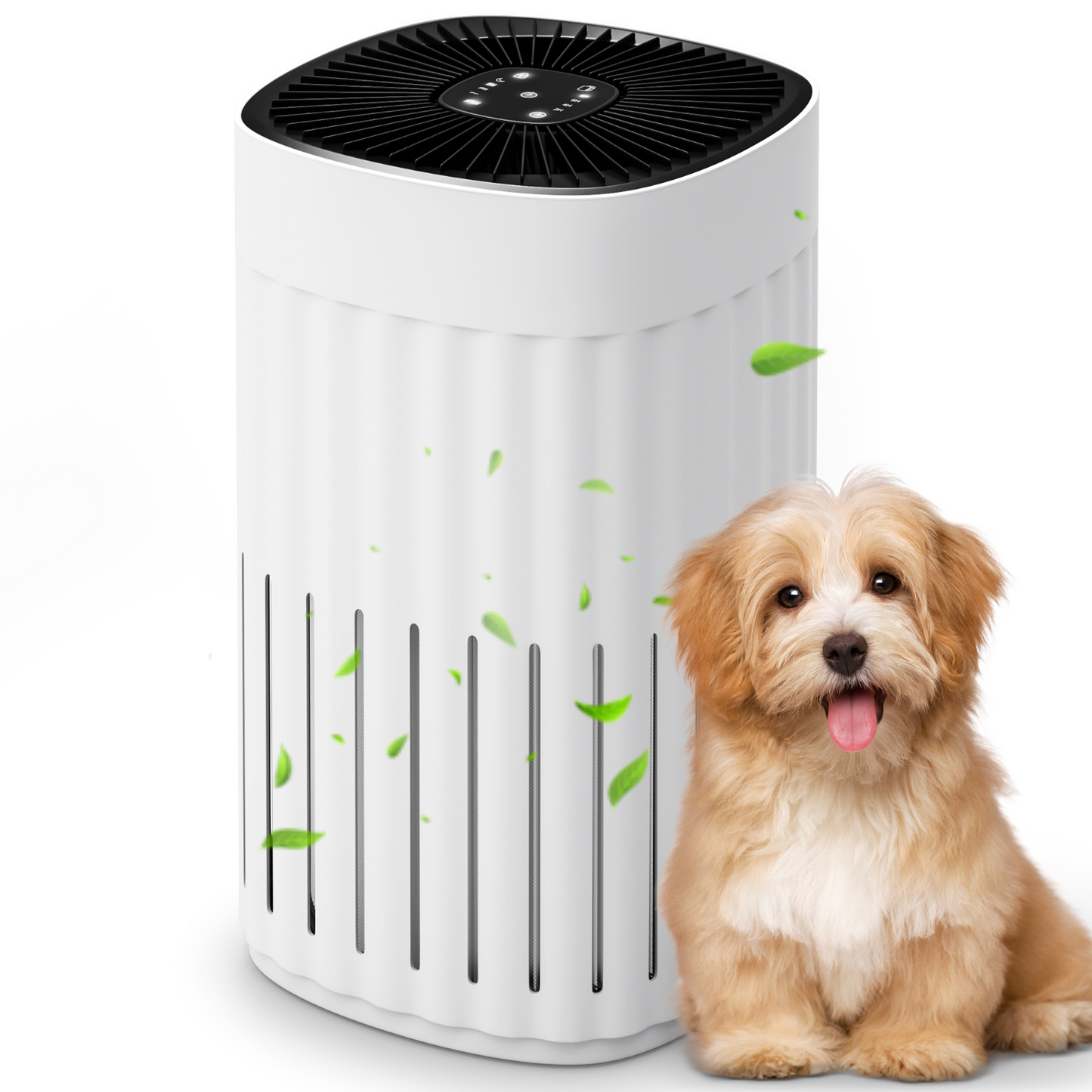 Nexaro HEPA Air Purifiers for Home Large Room Up to 1200 ft², Upgrade Carbon Air Purifier for Pets, Filters Up To 99.9% of Smoke, Dust, Odor, Quiet Air Purifier with Sleep Mode, Timer, CADR 200